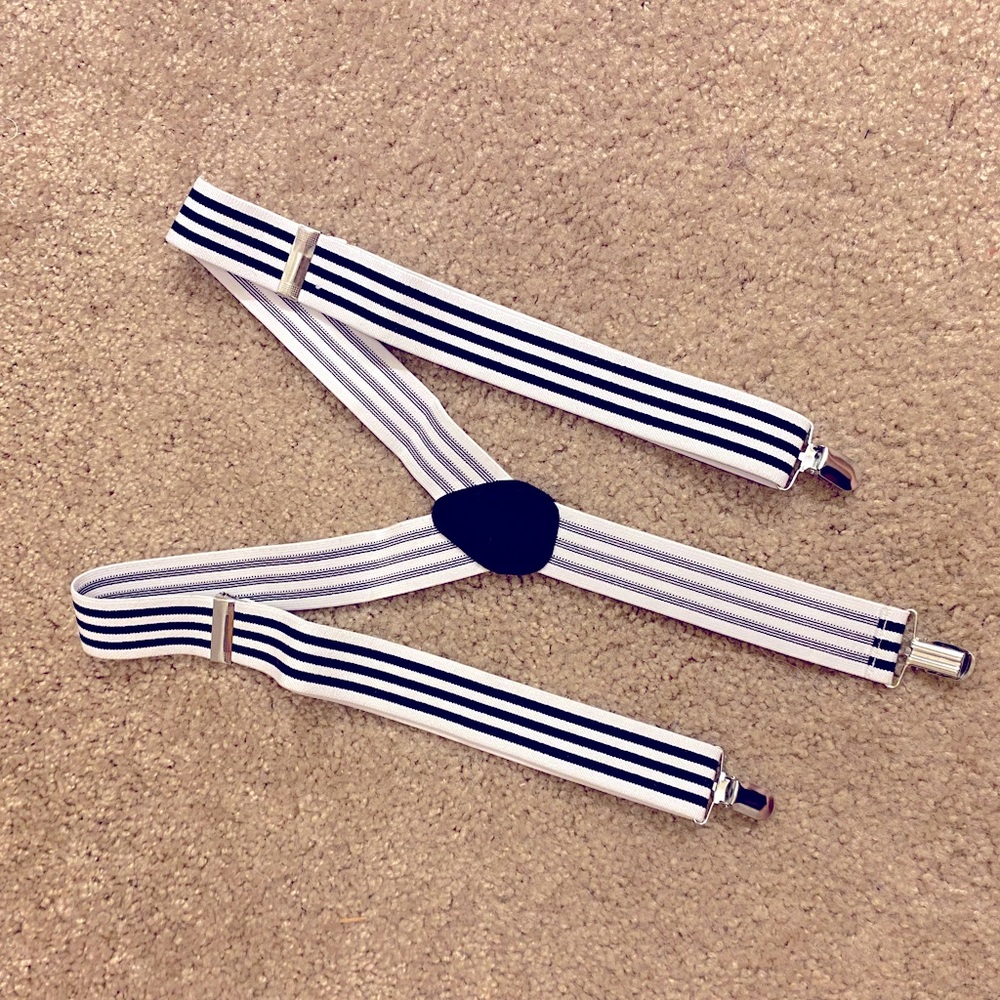 Striped Suspenders